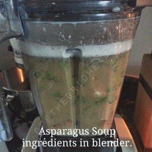 Asparagus In The Blender